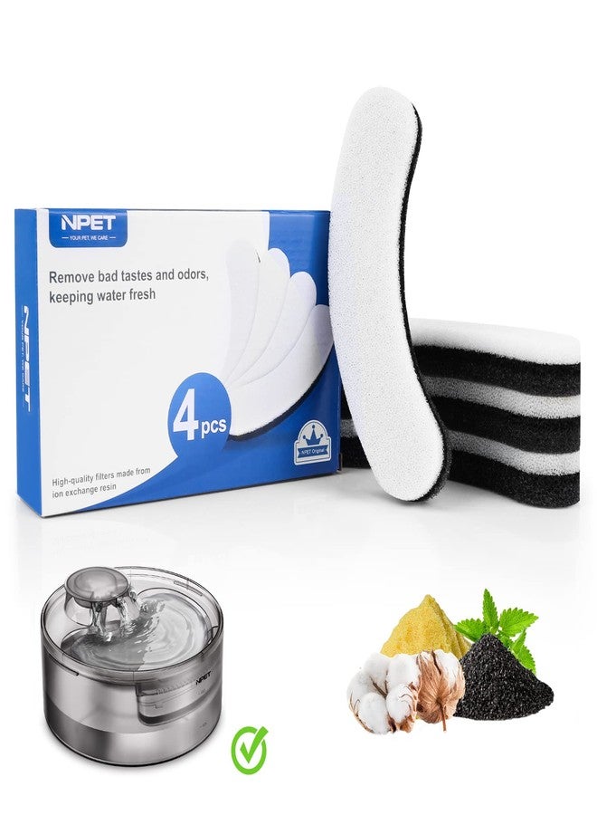 NPET DF10 170oz/1.3Gallon/5L Large Automatic Pet Water Dispenser Water Fountain with Cleaning Kit, Replacement Filter for Cat, Dogs, Multiple Pets - Image 1